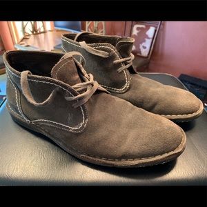 John Varvatos Hipster Chukka Boots - Grey - 11M
